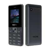 Кнопковий телефон TECNO T301 Dual SIM Black (4895180743320)