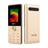 Кнопковий телефон TECNO T301 Dual SIM Champagne Gold (4895180743337)
