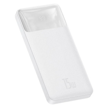 Повербанк Baseus Bipow Digital Display 10000mAh 15W White (PPBD050002)