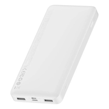 Повербанк Baseus Bipow Digital Display 10000mAh 15W White (PPBD050002)