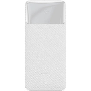 Повербанк Baseus Bipow Digital Display 10000mAh 15W White (PPBD050002)