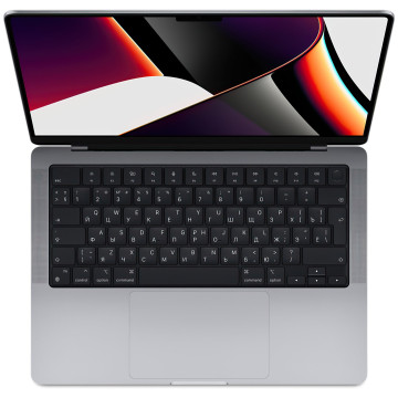 Ноутбук Apple MacBook Pro 14" 2021 CTO Apple M1 Max with 10-core CPU, 24-core GPU, 16-core Neural En 1 Tb SSD 32Gb 96W USB-C Power Adapter US-En Space Gray (ZKZ15G0045L)