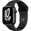 Смарт-годинник Apple Watch Nike Series 7 GPS 41mm Midnight Aluminum Case with Anthracite Black Nike Sport Band (MKN43)