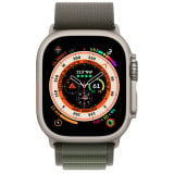 Смарт-годинник Apple Watch Ultra Titanium Case with Green Alpine Loop