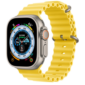 Смарт-годинник Apple Watch Ultra Titanium Case with Yellow Ocean Band