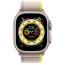 Смарт-годинник Apple Watch Ultra GPS + Cellular 49mm Titanium Case with Yellow/Beige Trail Loop - S/M MNHK3