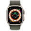 Смарт-годинник Apple Watch Ultra GPS + Cellular 49mm Titanium Case with Green Alpine Loop - Small MNHC3