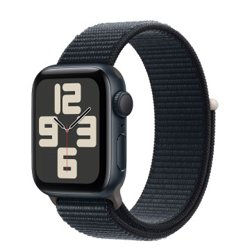 Смарт-годинник Apple Watch SE 2 2023 GPS 44mm Midnight Aluminum Case with Midnight Sport Loop (MREA3)