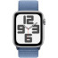 Смарт-годинник Apple Watch SE 2 2023 GPS 40mm Silver Aluminum Case with Winter Blue Sport Loop (MRE33)