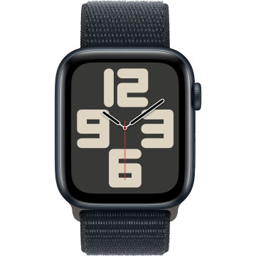Смарт-годинник Apple Watch SE 2 2023 GPS 44mm Midnight Aluminum Case with Midnight Sport Loop (MREA3)