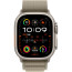 Смарт-годинник Apple Watch Ultra 2 GPS + Cellular 49mm Titanium Case with Olive Alpine Loop - Small (MREX3)