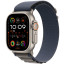 Смарт-годинник Apple Watch Ultra 2 GPS + Cellular 49mm Titanium Case with Blue Alpine Loop - Small (MREK3)