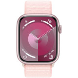 Смарт-годинник Apple Watch Series 9 GPS 41mm Pink Aluminum Case with Light Pink Sport Loop (MR953)