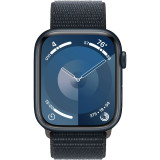 Смарт-годинник Apple Watch Series 9 GPS 45mm Midnight Aluminum Case with Midnight Sport Loop (MR9C3)
