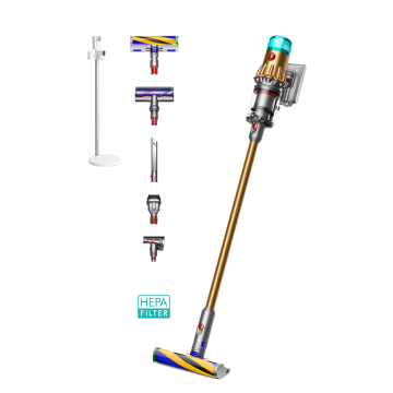 Акумуляторний пилосос Dyson V12 Detect Slim Absolute 2023 Gold/Gold (448072-01)