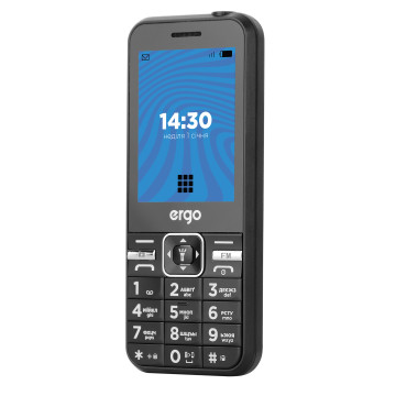 Кнопковий телефон Ergo E281 Black