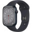 Смарт-годинник Apple Watch Series 8 GPS 41mm Midnight Aluminium with Midnight Sport Band S/M (MNPC3)