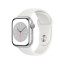 Смарт-годинник Apple Watch Series 8 GPS 41mm Silver Aluminium with White Sport Band (MP6K3)