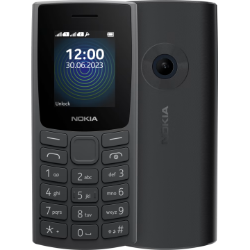 Кнопковий телефон Nokia 110 TA-1567 Dual Sim 2023 Charcoal