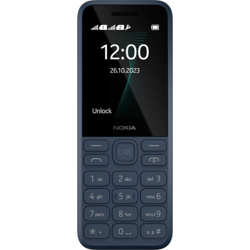 Кнопковий телефон Nokia 130 TA-1576 Dual Sim 2023 Dark Blue