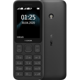 Кнопковий телефон Nokia 125 Dual Sim 2020 Black