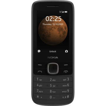 Кнопковий телефон Nokia 225 4G Dual Sim Black