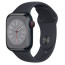 Смарт-годинник Apple Watch Series 8 GPS 45mm Midnight Aluminum Case with Midnight Sport Band S/M (MNUJ3)