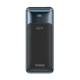 Повербанк Sigma X-power 30000 mAh, 65W, зарядка ноутбуків, Blue (SI30A5QLX)
