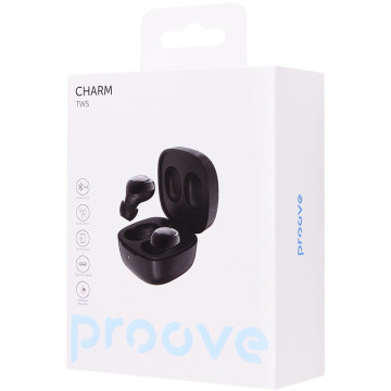Бездротові навушники Proove Charm TWS Black
