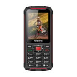 Кнопковий телефон Sigma mobile X-treme PR68 Black-Red
