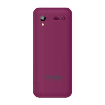 Кнопковий телефон Sigma mobile X-Style 31 Power Type-C Purple