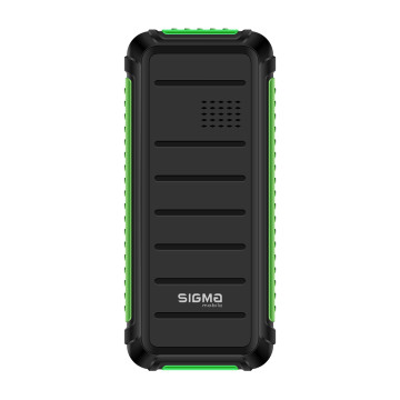 Кнопковий телефон Sigma mobile X-style 18 Track Black-Green