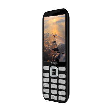 Кнопковий телефон Sigma mobile X-style 35 Screen Black