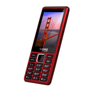 Кнопковий телефон Sigma mobile X-style 36 Point Red