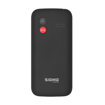 Кнопковий телефон Sigma mobile Comfort 50 HIT2020 Black