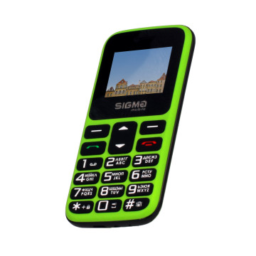 Кнопковий телефон Sigma mobile Comfort 50 HIT2020 Green