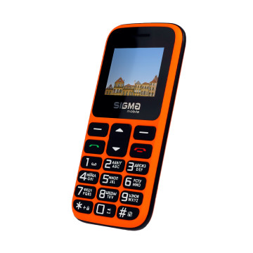 Кнопковий телефон Sigma mobile Comfort 50 HIT2020 Orange