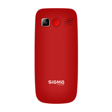 Кнопковий телефон Sigma mobile Comfort 50 Elegance 3 Red
