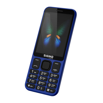 Кнопковий телефон Sigma mobile X-style 351 LIDER Blue