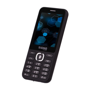 Кнопковий телефон Sigma mobile X-Style 31 Power Black