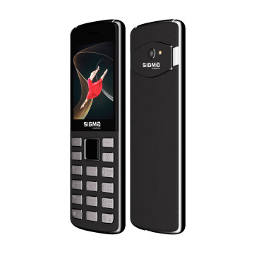 Кнопковий телефон Sigma mobile X-style 24 ONYX Grey