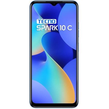 Смартфон TECNO Spark 10C (KI5m) 4/64Gb NFC Meta Blue (4895180798221)