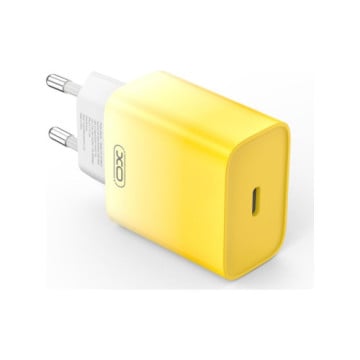 Зарядний пристрій XO CE18 PD30W USB-C Yellow (XO-CE18-YEL)
