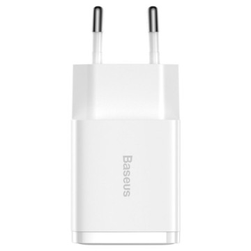 Зарядний пристрій Baseus Compact Charger 2U White (CCXJ010202)