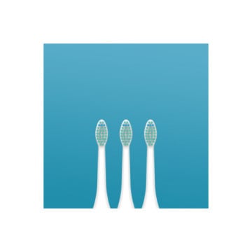 Насадка для зубної щітки Evorei Тверда змінна кінцівка до щітки Sonic 2 (592479672533)