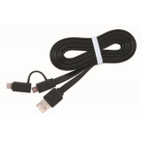 Дата кабель USB 2.0 AM to Lightning + Micro 5P 1.0m Cablexpert (CC-USB2-AMLM2-1M)