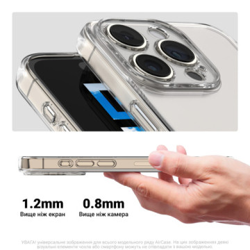 Чохол до мобільного телефона Armorstandart Air OPPO Reno12 Camera cover Clear (ARM78019)