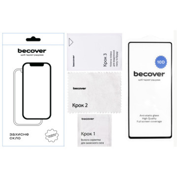 Скло захисне BeCover Google Pixel 7 10D Black (711489)