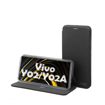 Чохол до мобільного телефона BeCover Exclusive Vivo Y02/Y02A Black (709077)