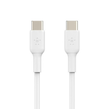 Дата кабель USB-С - USB-С, PVC, 1m, white Belkin (CAB003BT1MWH)